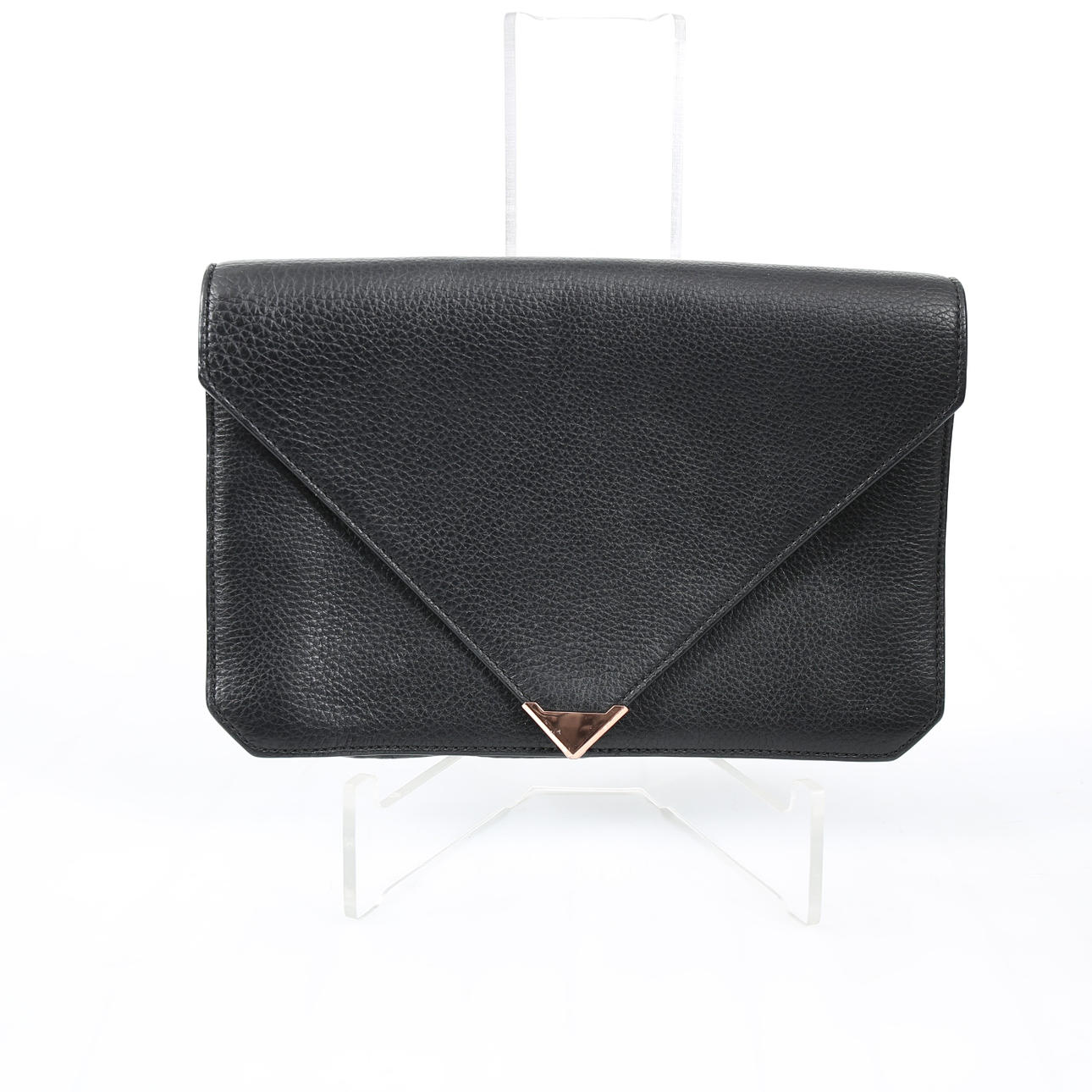 TASKE, sort læder, Alexander Wang.