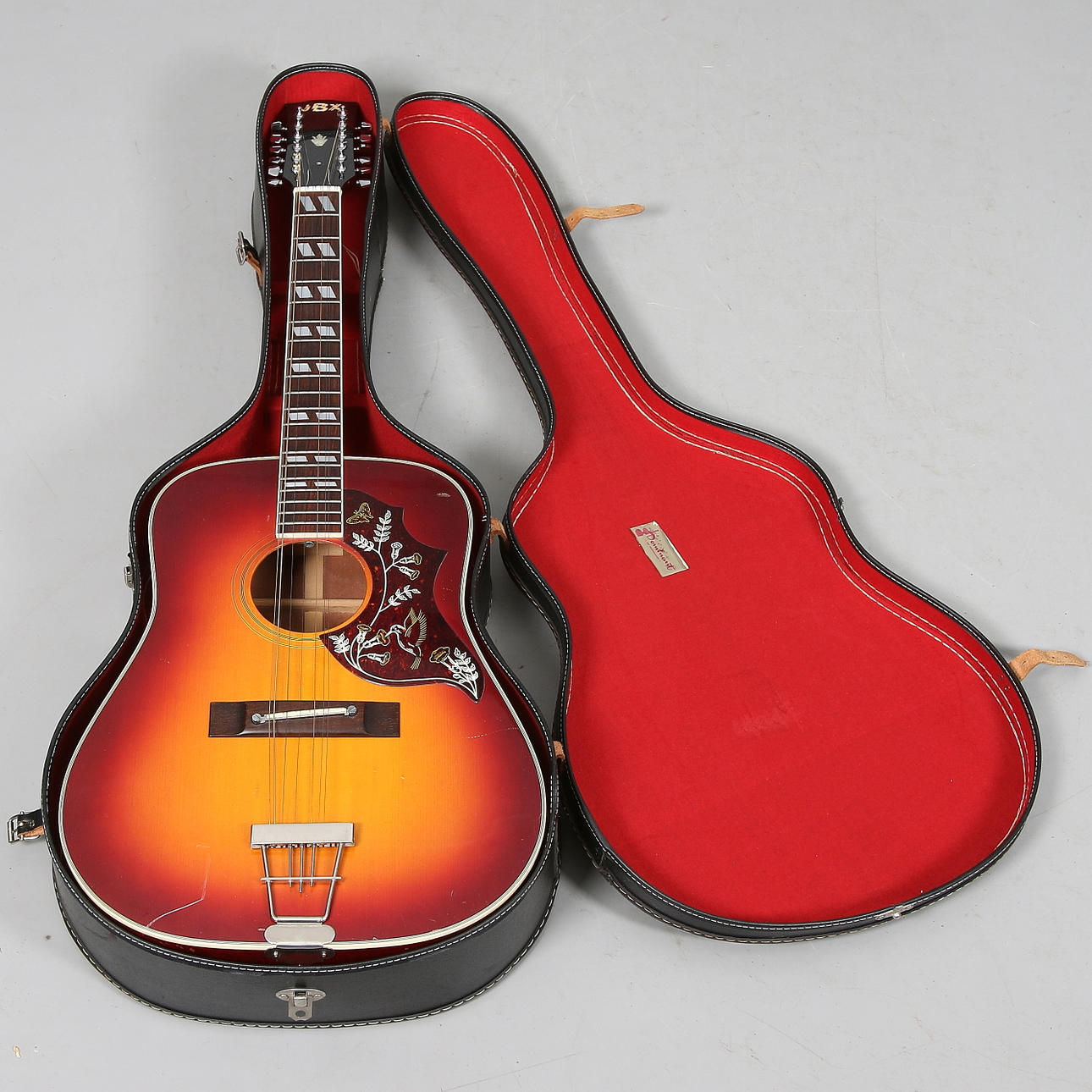 GITARR, aukustisk, JBX, Japan. 1900-tal.