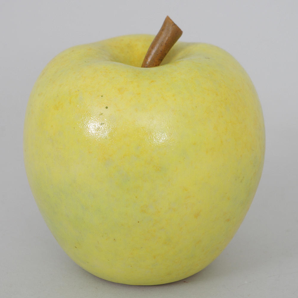 KAJ FOGELBERG. Skulptur, keramik, äpple.