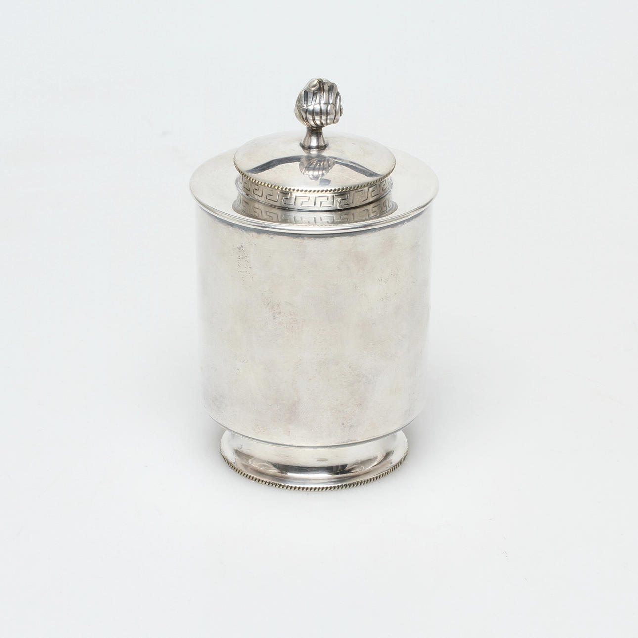 LOCKBURK, nysilver, stämplad K Wojtech, 1920/30-tal.