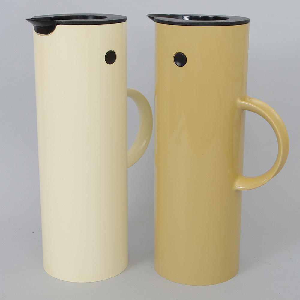 KAFFETERMOSAR, 2 stycken, Erik Magnussen, Stelton.