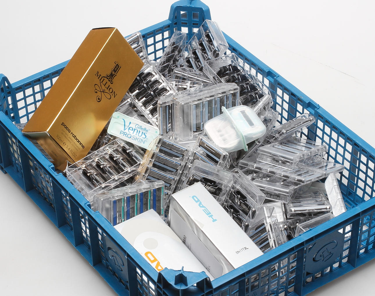 RAKBLAD, Gilette samt Edt mm.