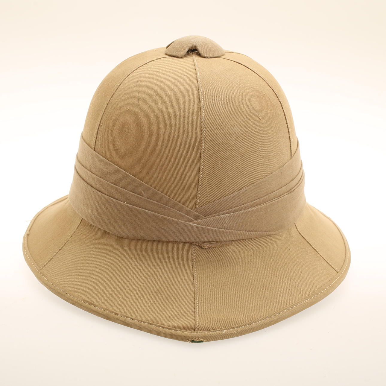 TROPICAL HELMET, marked Sutton 1945.