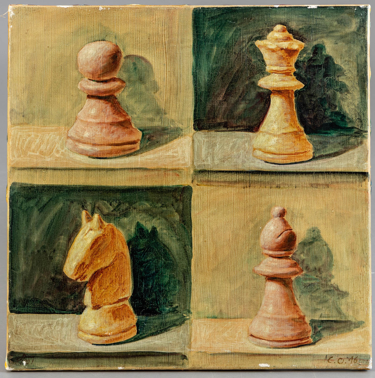 ANDREAS SCHILLER (GEB. 1963). Schachfiguren.