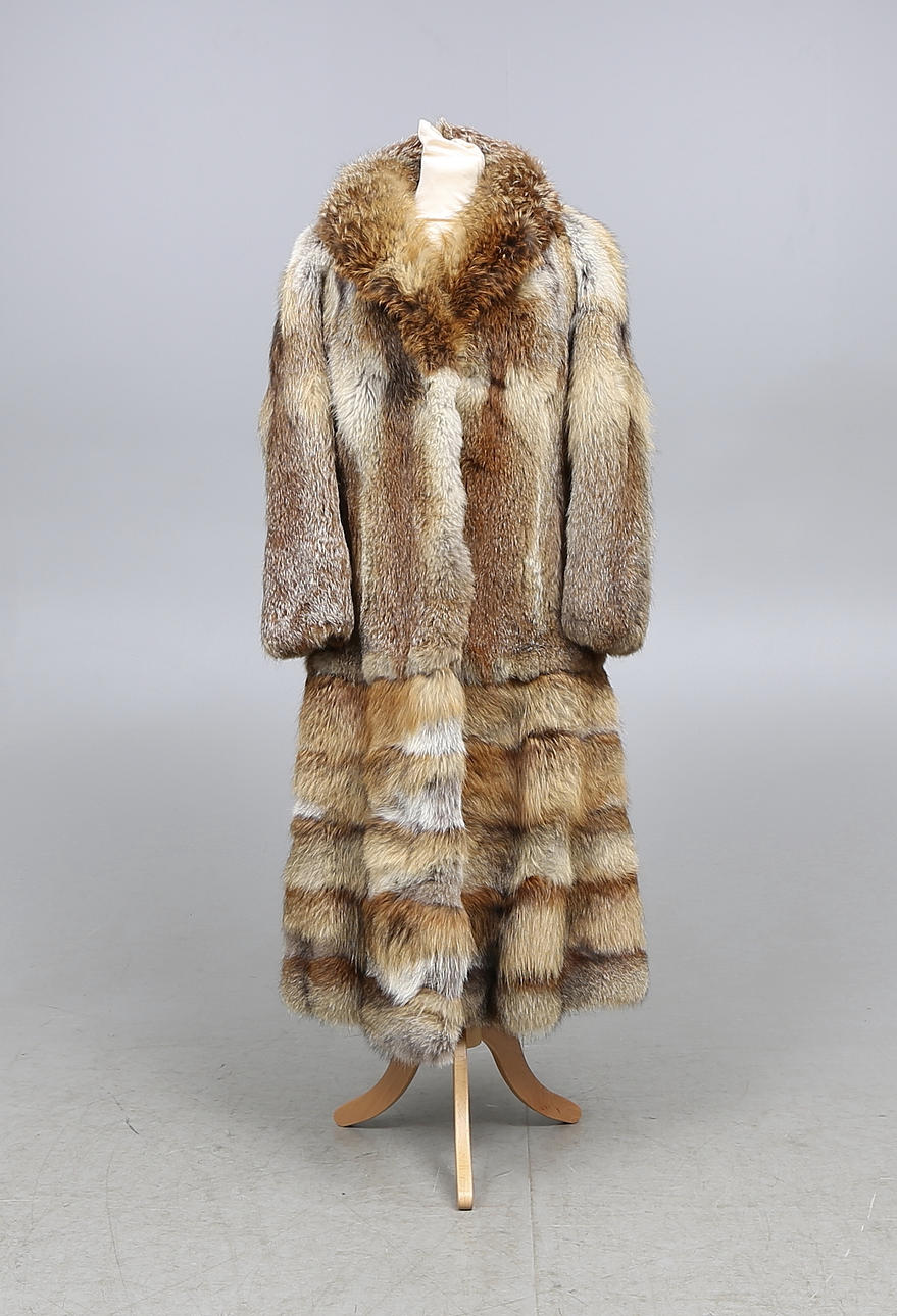 PÄLS, räv, Carolinas Päls, Västerås, 1900-tal.