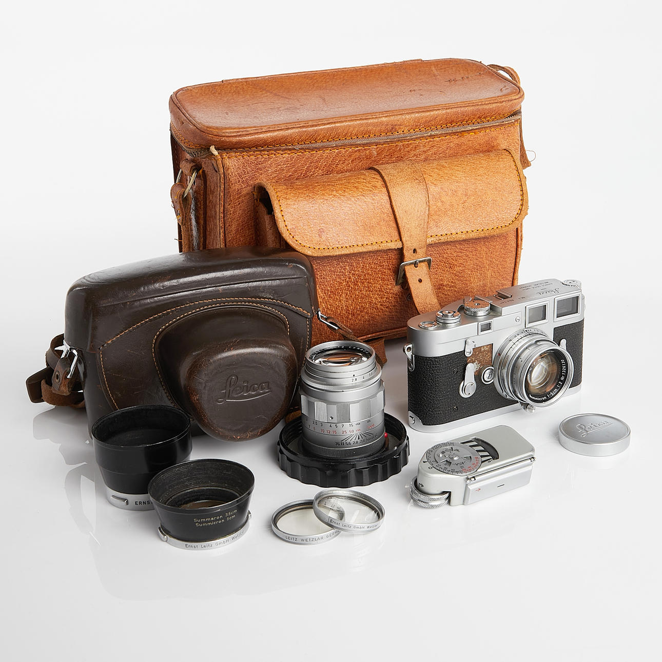 LEICA, M3 Kameragehäuse - Seriennummer: 804 149 ( ca. 1955 ).