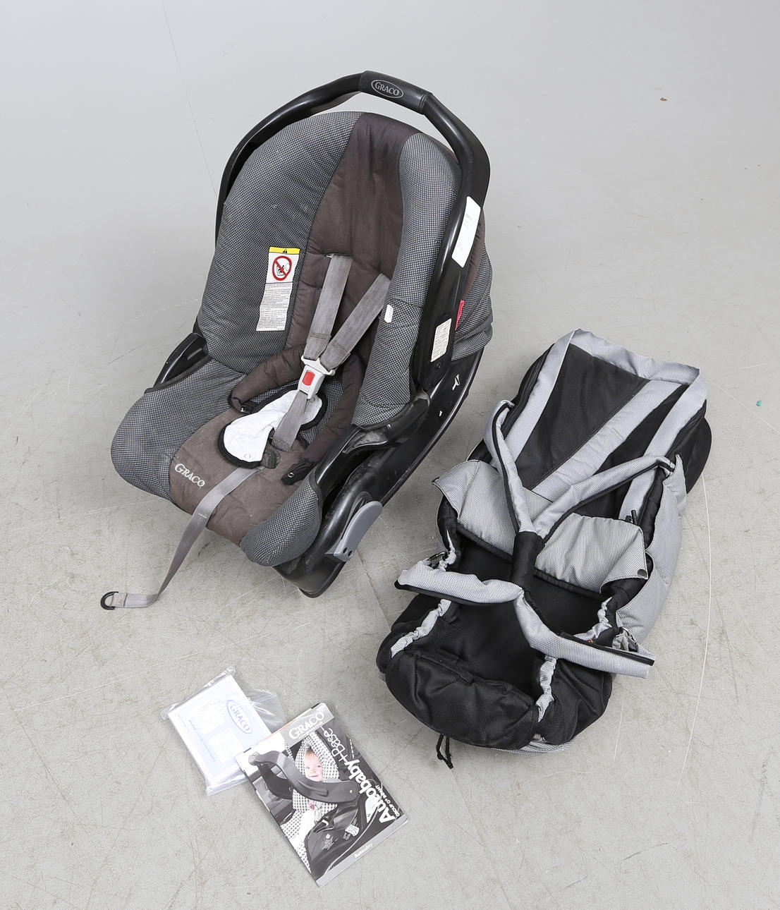 BILBARNSTOL, Graco samt LIGGDEL, Brio.