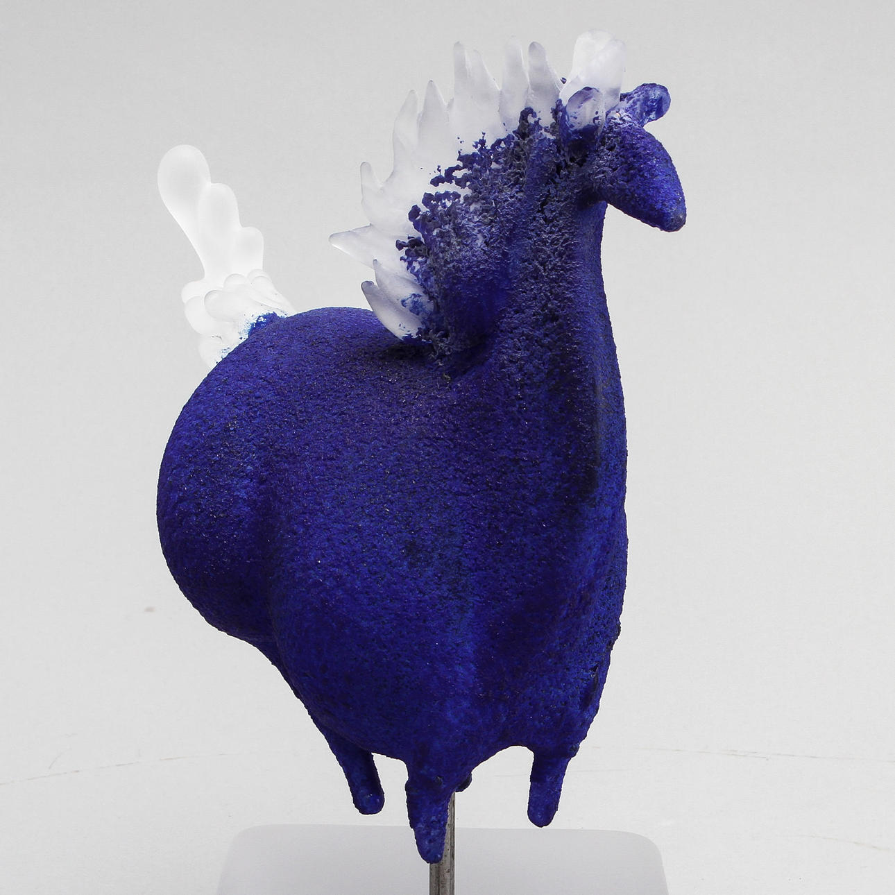 SKULPTUR, glas, Kjell Engman, Kosta Boda. 300 ex.