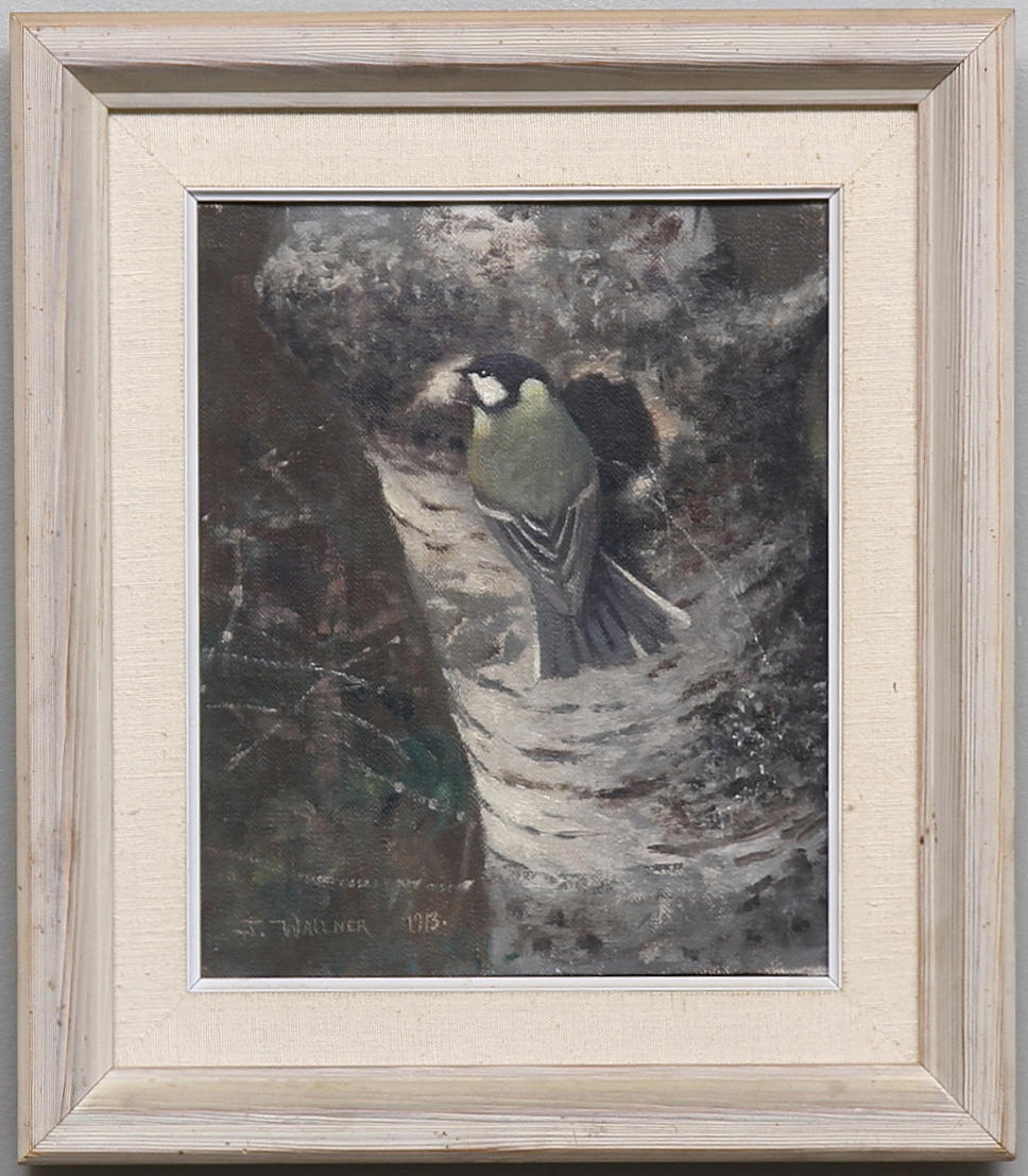 THURE WALLNER. TILLSKRIVEN. Olja på pannå, signerad och daterad 1913.