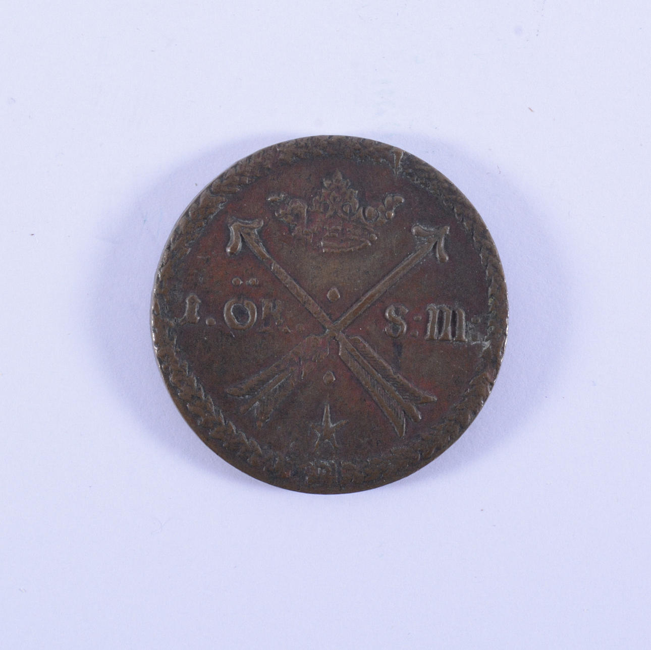 KOPPARMYNT, Karl XI, 1 öre 1677.