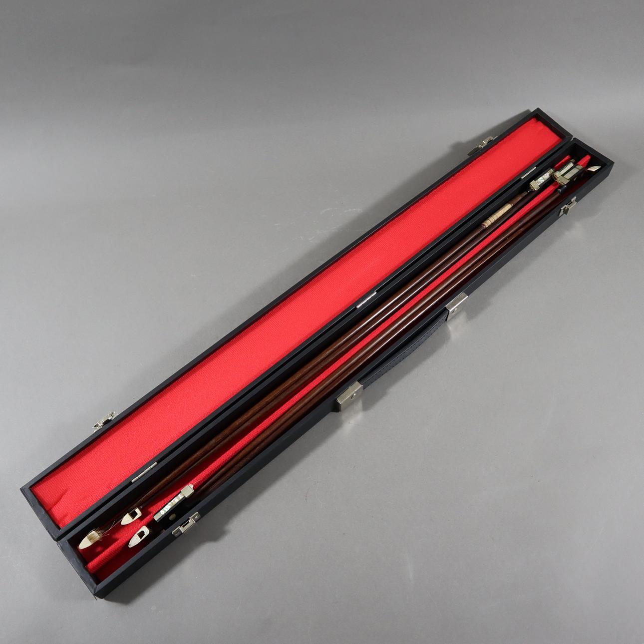 - 4 OLD FIDDLE BOWS.