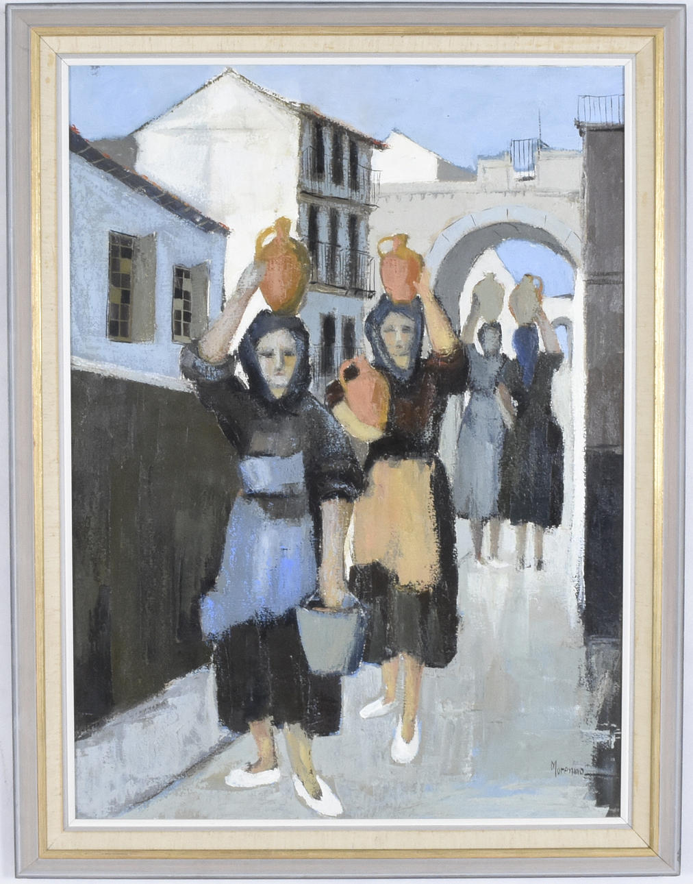 PACO MORENO. Olja på duk.