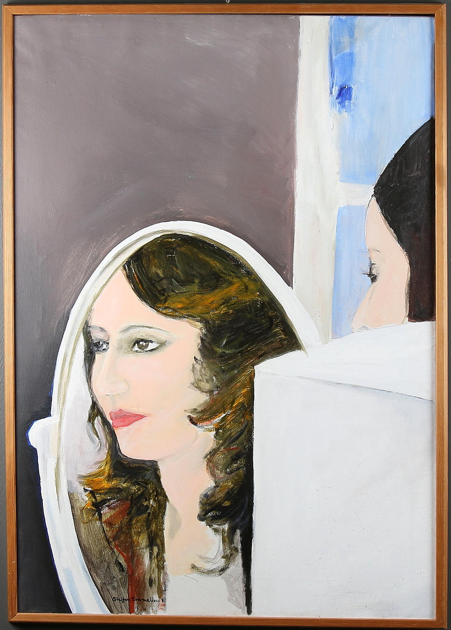 STAFFAN SOMMELIUS. Olja på duk, signerad och daterad -81.