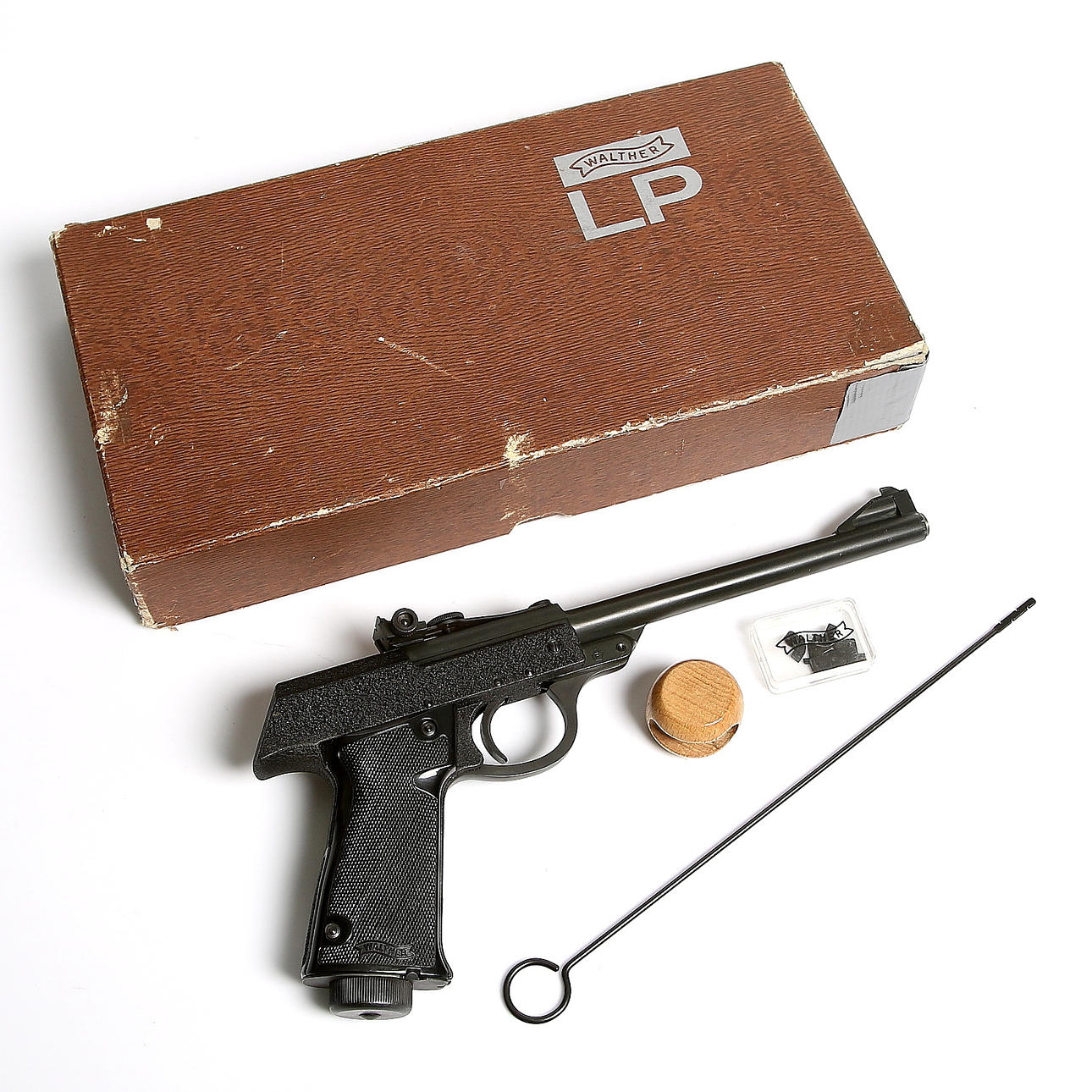 LUFTPISTOLE, Walther LP53 in OVP. 1950er.