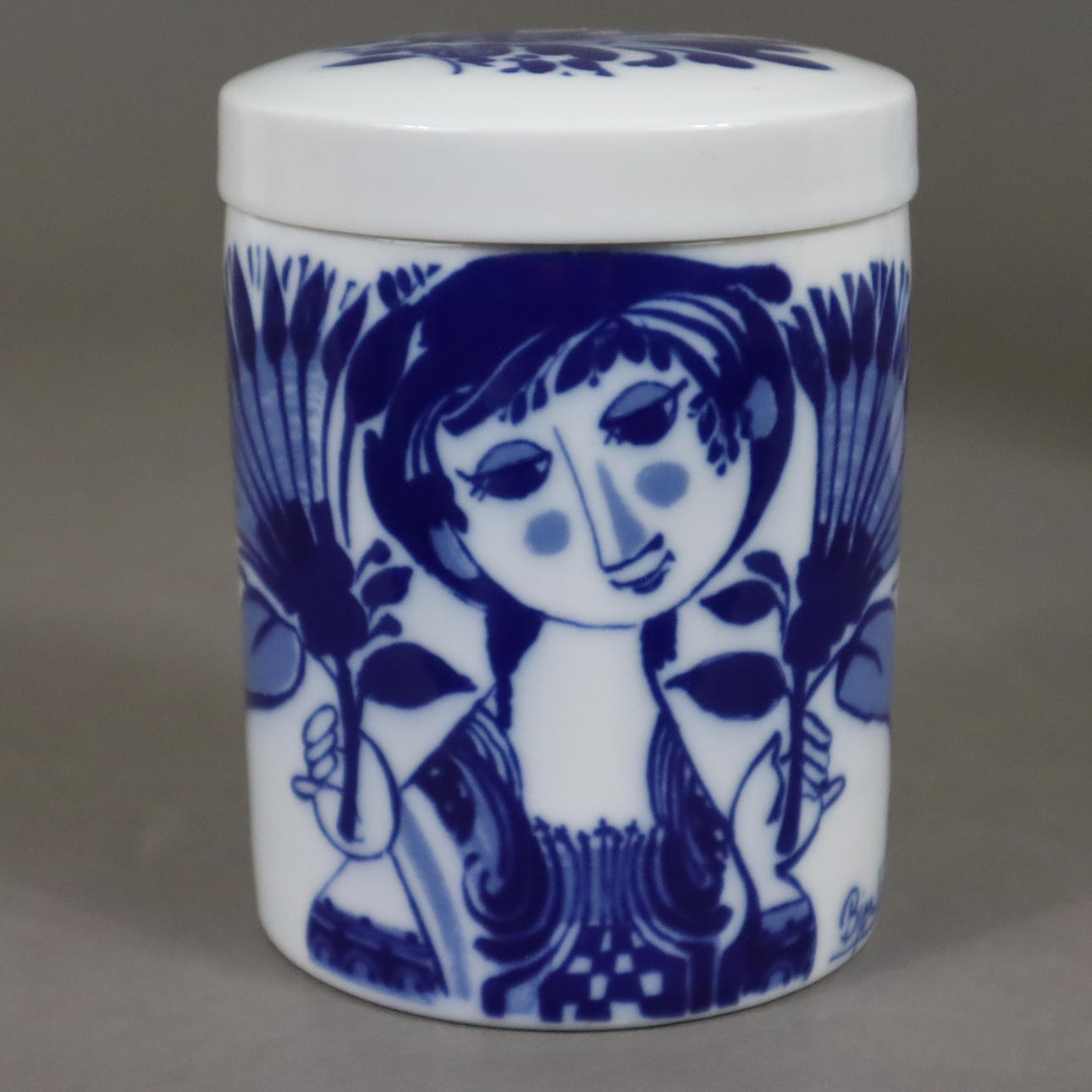 BJORN WIINBLAD. Vase and lidded box - Rosenthal, studio-line