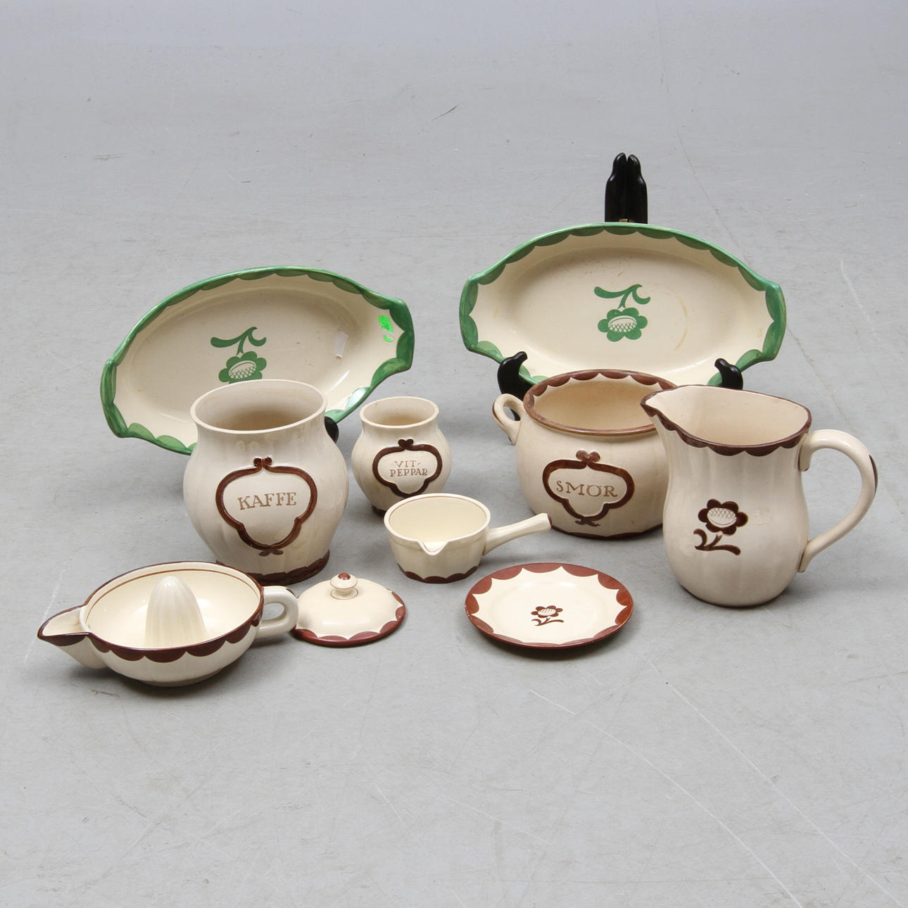 SERVISDELAR, "Pyrå" Wilhelm Kåge Gustavsberg.