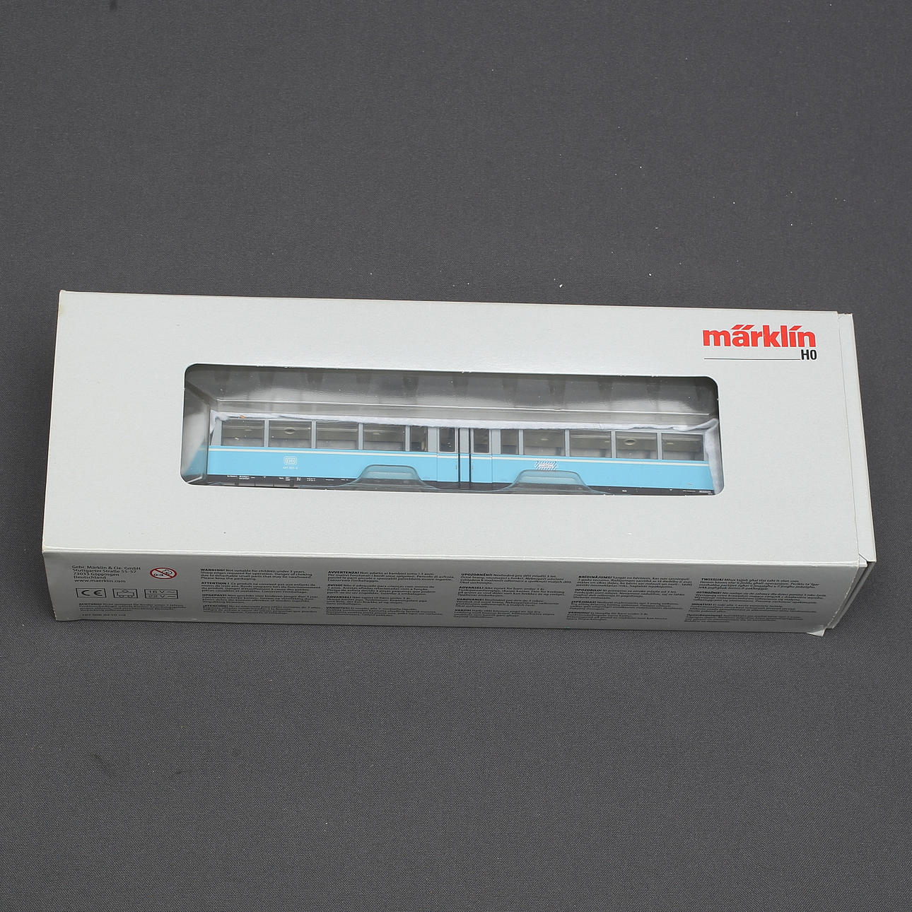 MÄRKLIN 37580 observation rail bus, original box.