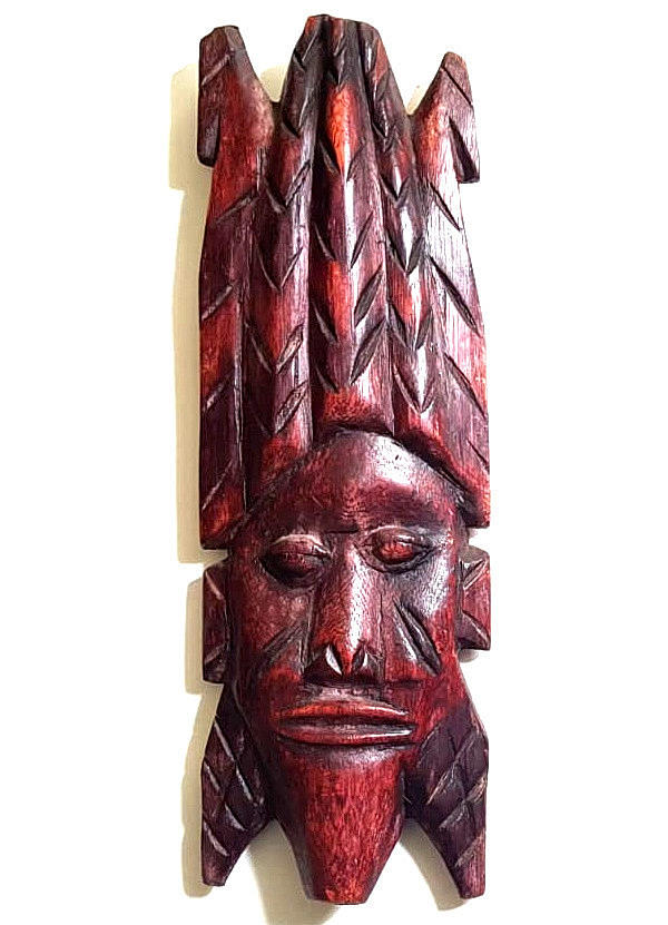 MÁSCARA AFRICANA DE MADERA de Benin.