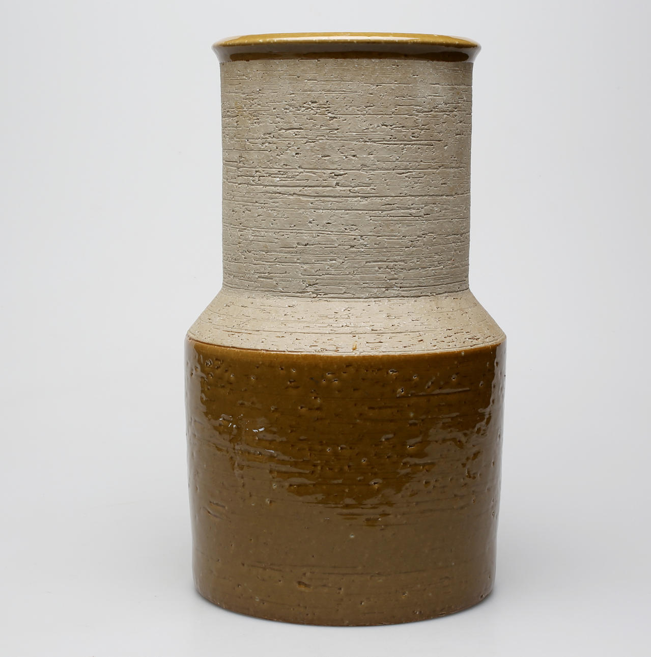 HERTHA BENGTSSON. GOLVVAS, Stengods, Rörstrand signerad HB.