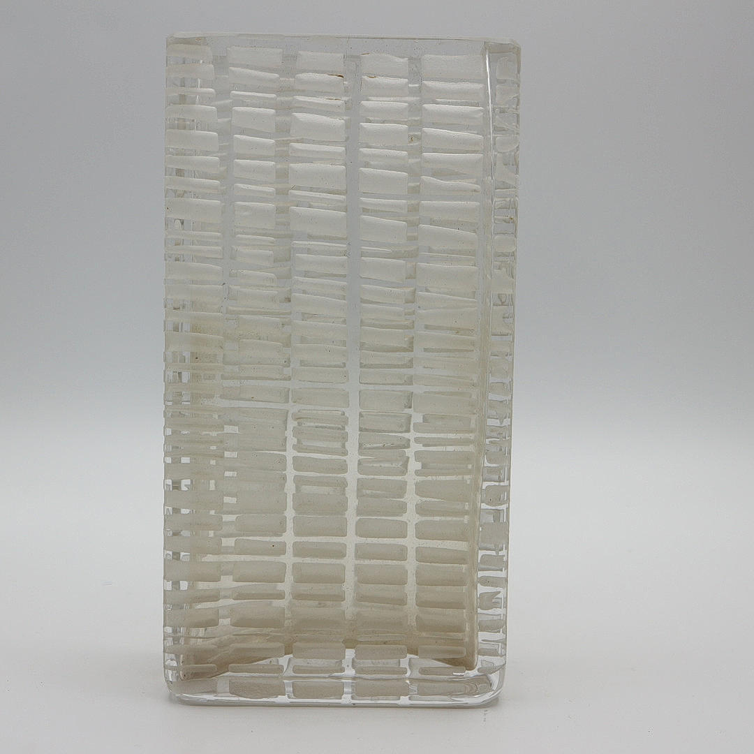 HORST TÜSELMANN. DESIGNER-GLASVASE.