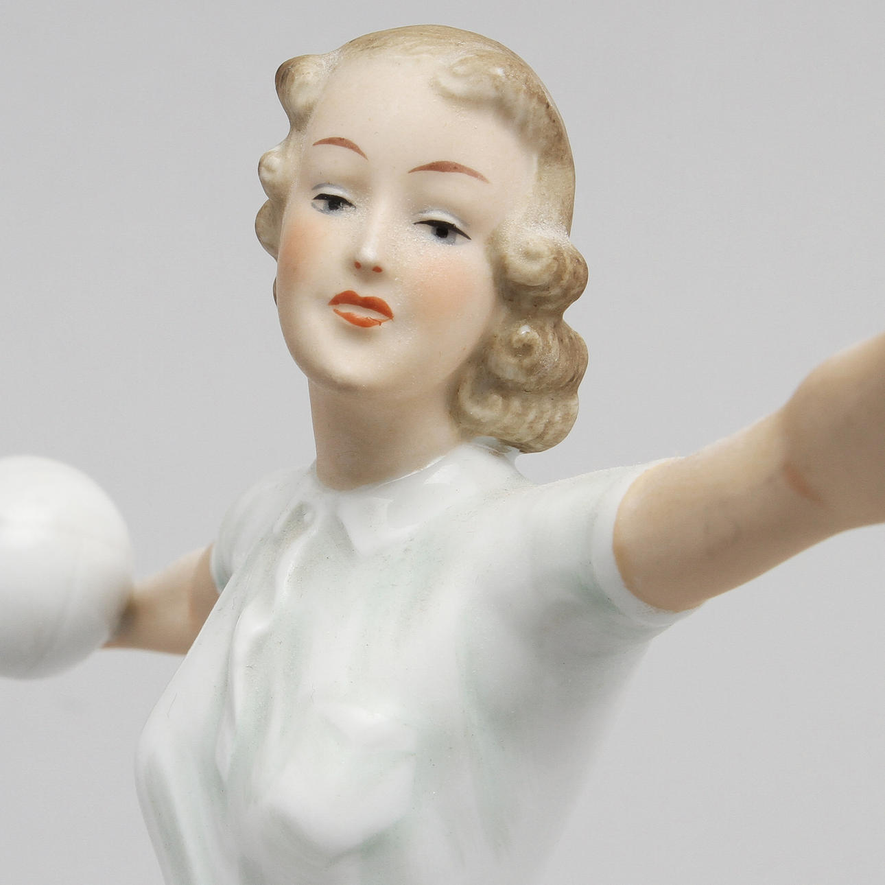 FIGURIN, porslin, Wallendorf.