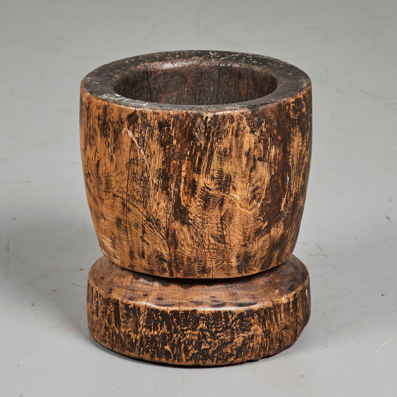 Mørtel / kornmørtel, træ, Afrika.