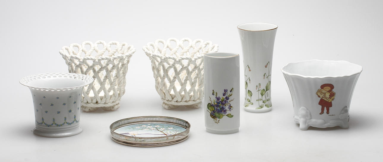 YTTERFODER och VASER, bland annat Hackefors, 1900-tal.