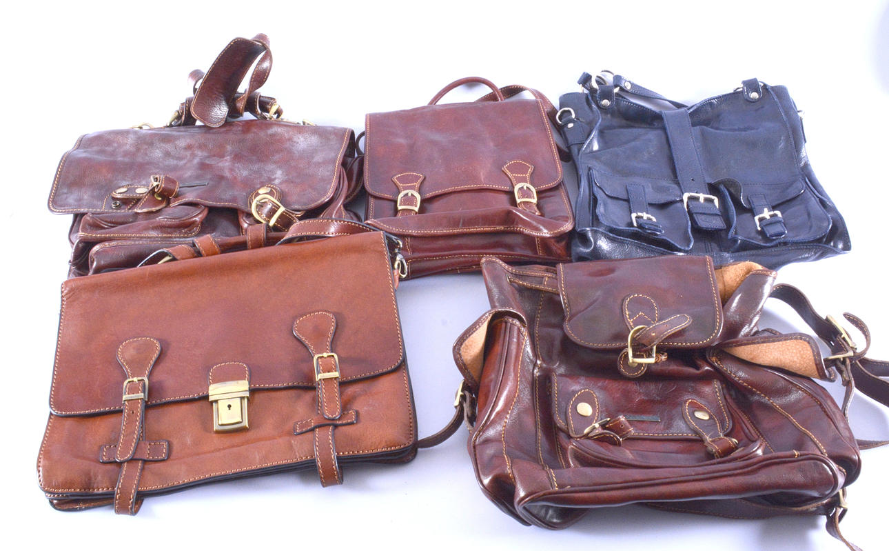 BOLSOS, 5 uds., incluyendo Tuscany Leather.