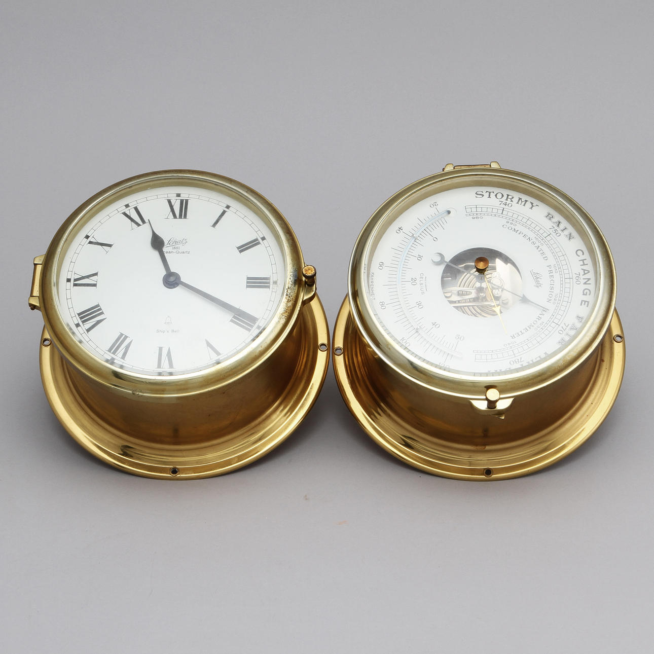 SKEPPSUR OCH BAROMETER, Schatz, Made in West Germany, 1900-tal.