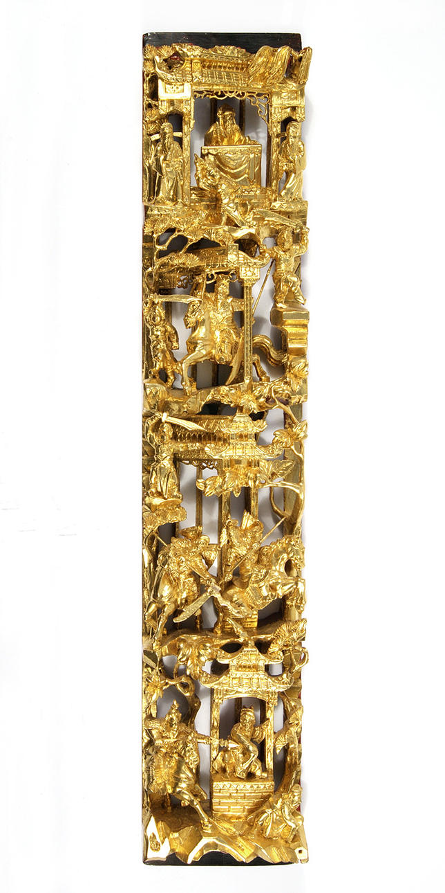 PORTRÄTT LÄTTNAD PLATTA. Kina. 2:a 1900-talets första hälft.