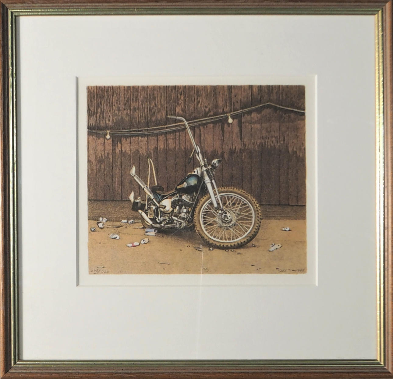 JOHN-ERIK FRANZÉN. Lithograph, signed, 278/320.