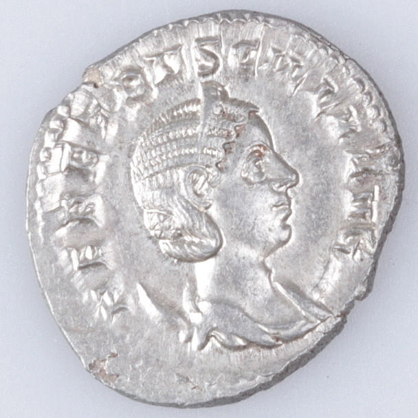 MYNT, silver, antoninian, Herennia Etruscilla.