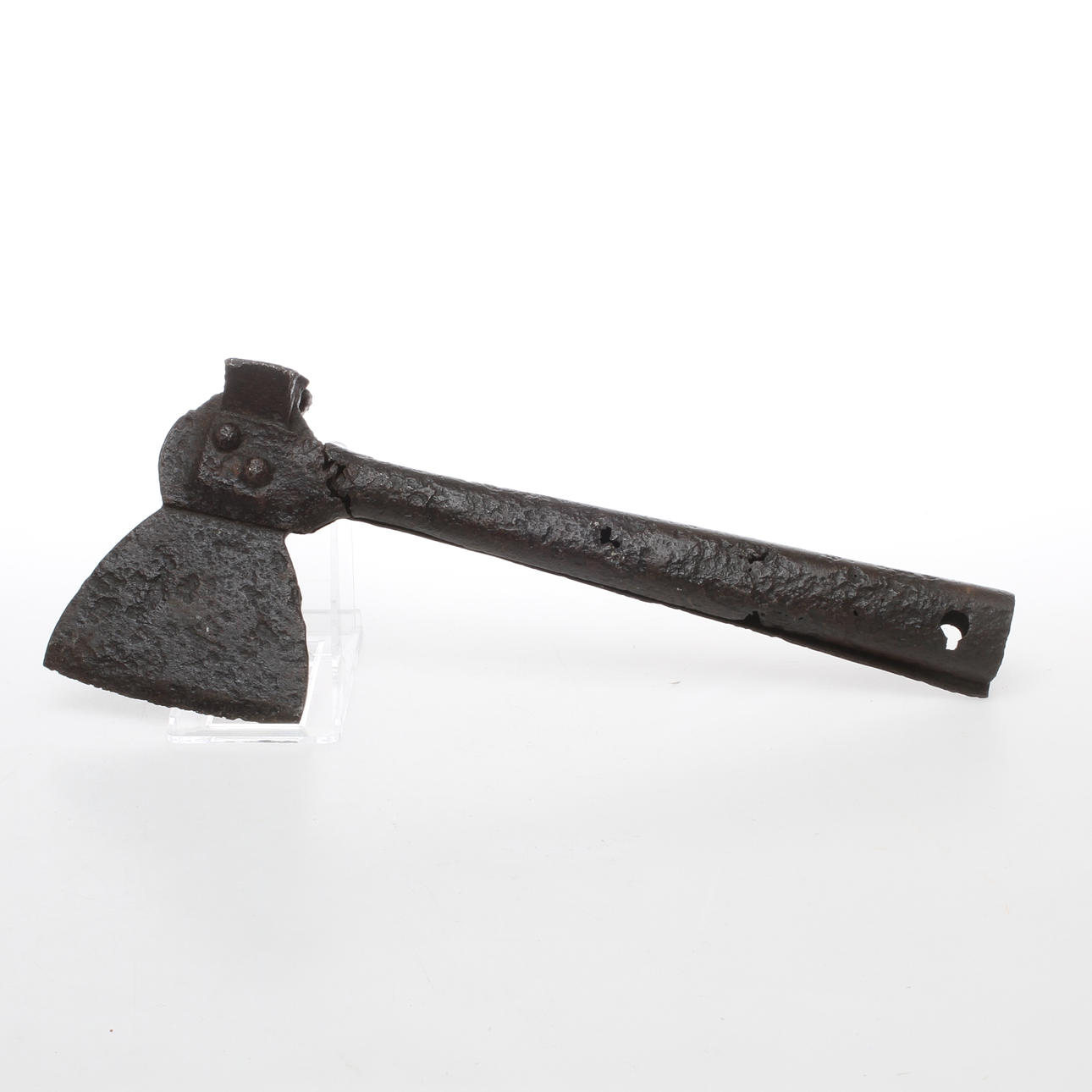 YXA, järn, jordfynd, 1800/1900-tal.