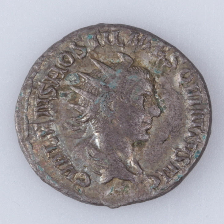 MYNT, silver, antoninian, Hostilian 251 e.kr.