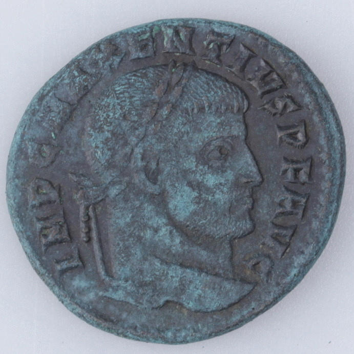MYNT, koppar, follis, Maxentius 306-312 e.kr.