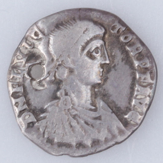 MYNT, silver, siliqua, Flavius Victor 387-388 e.kr.
