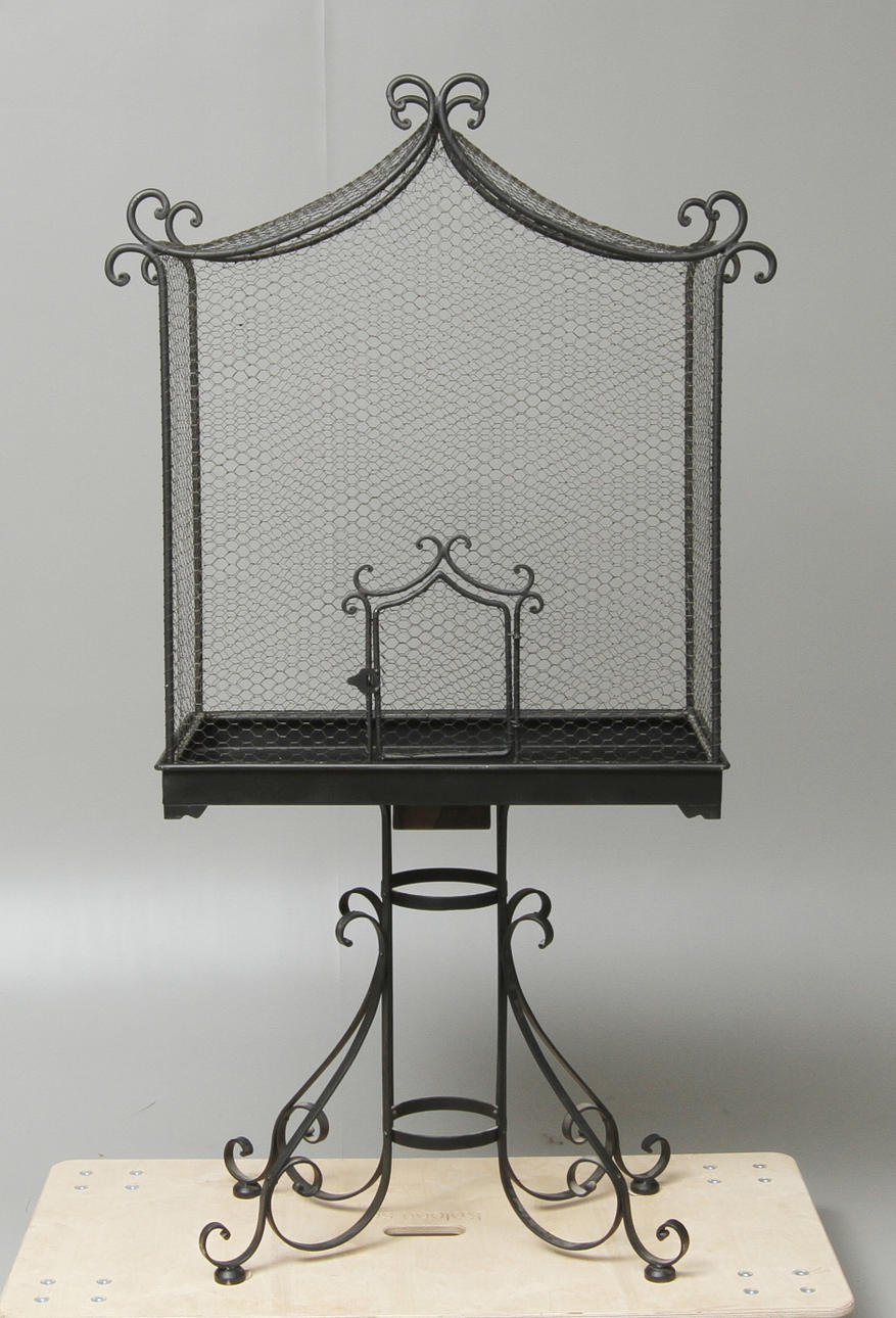 FÅGELBUR, benställning, smide, 19/2000-tal.