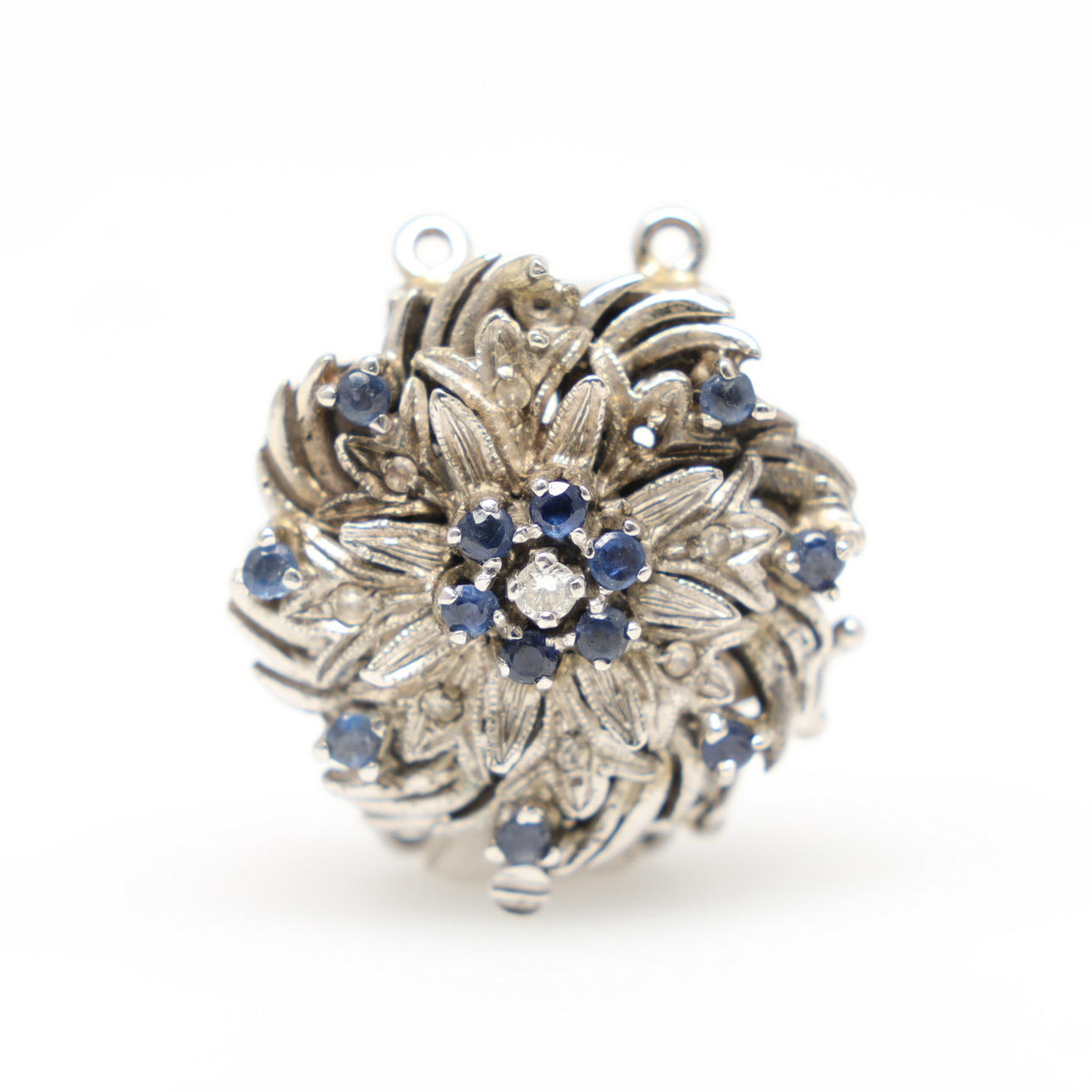 LOCK, white gold 18K.