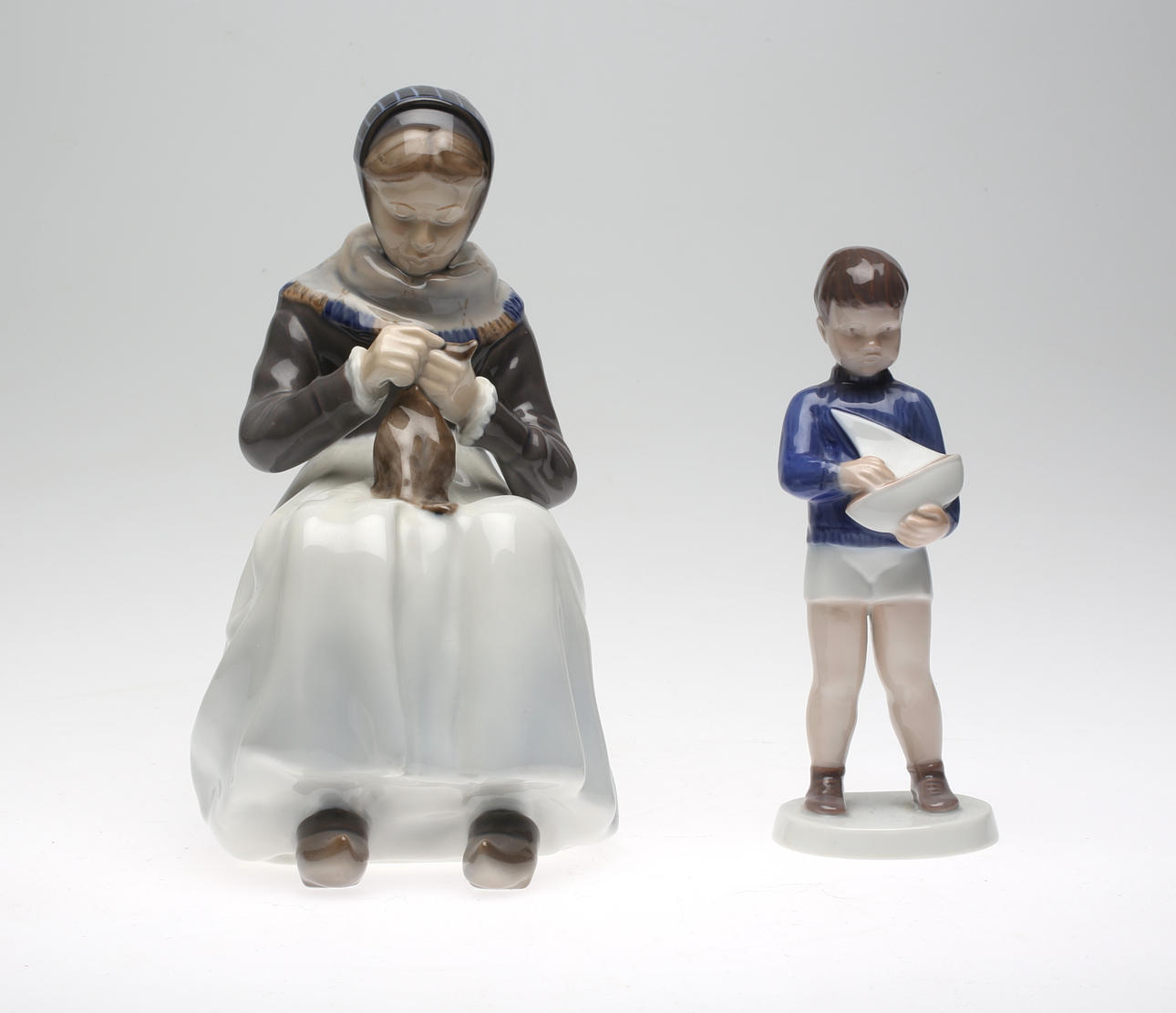 FIGURINER 2 st, Kunglig dansk, Bing o gröndahl.