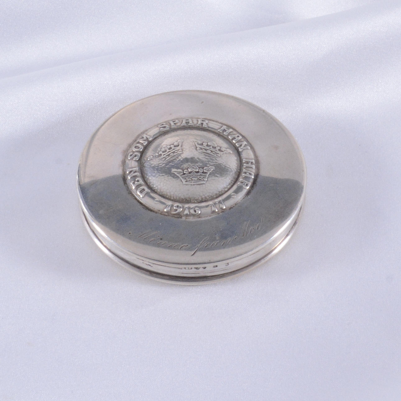 SOCKERDOSA, silver, 1916.