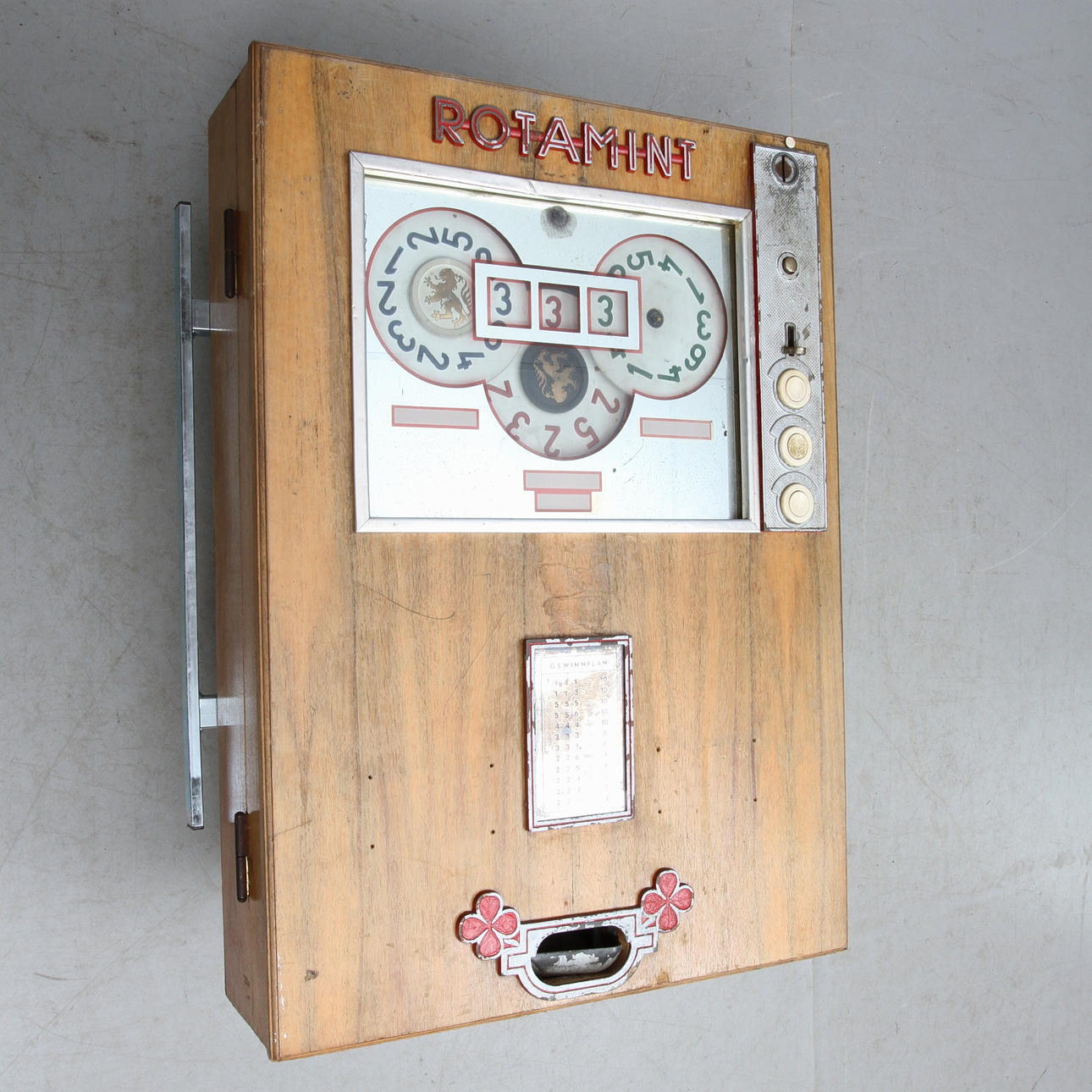 SPELMASKIN "ROTAMINT", omkring 1900-talets mitt.