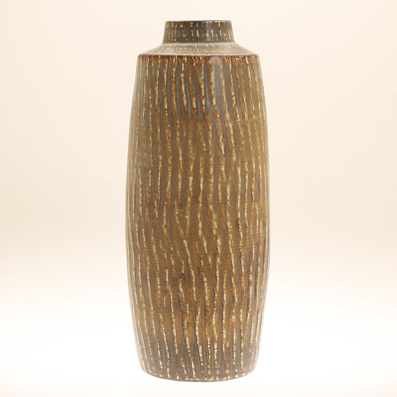 GUNNAR NYLUND. Golvvas, "Rubus", stengods, Rörstrand.