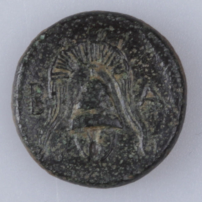 MYNT, brons, ae, Alexander den store, kejsare av macedonien 336-323 f.kr.