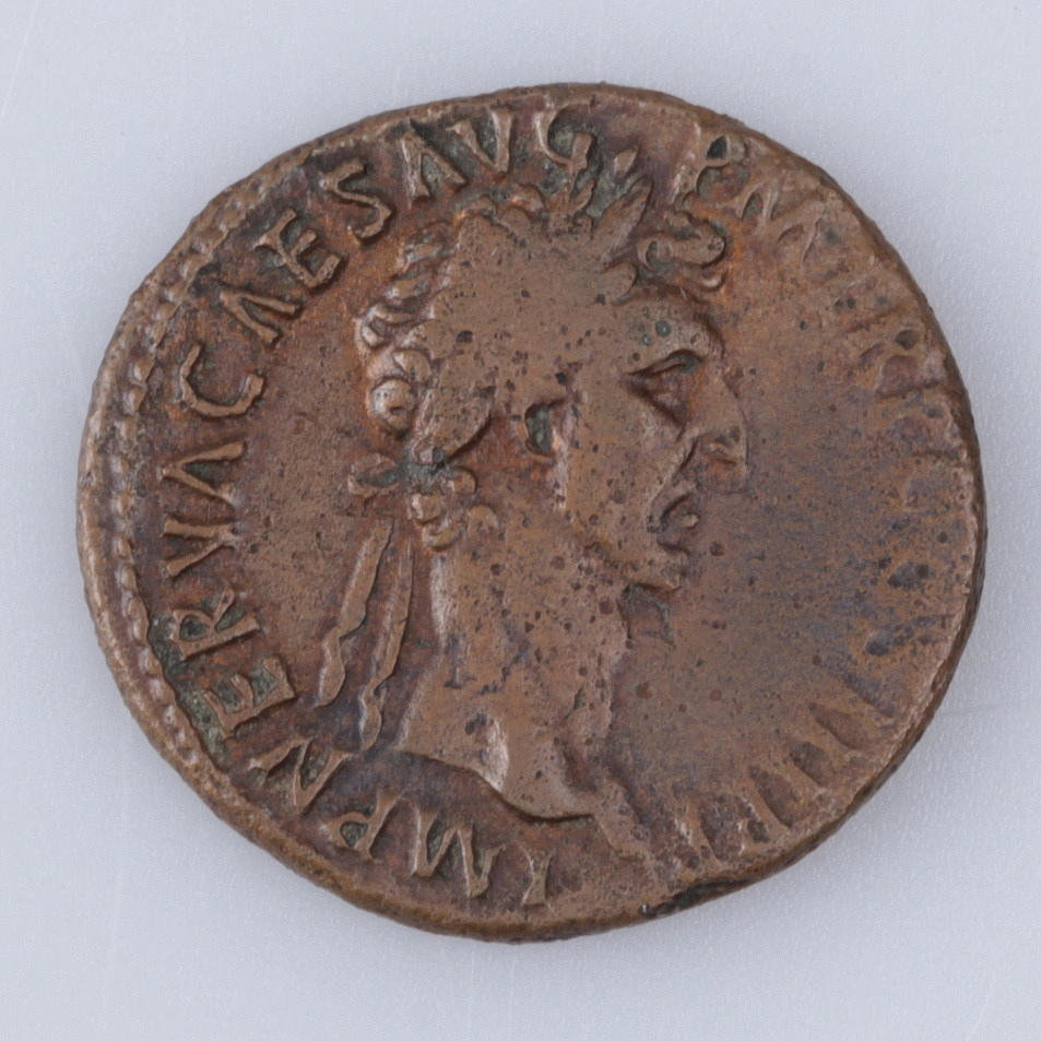 MYNT, brons, as, Nerva 96-98 e.kr.