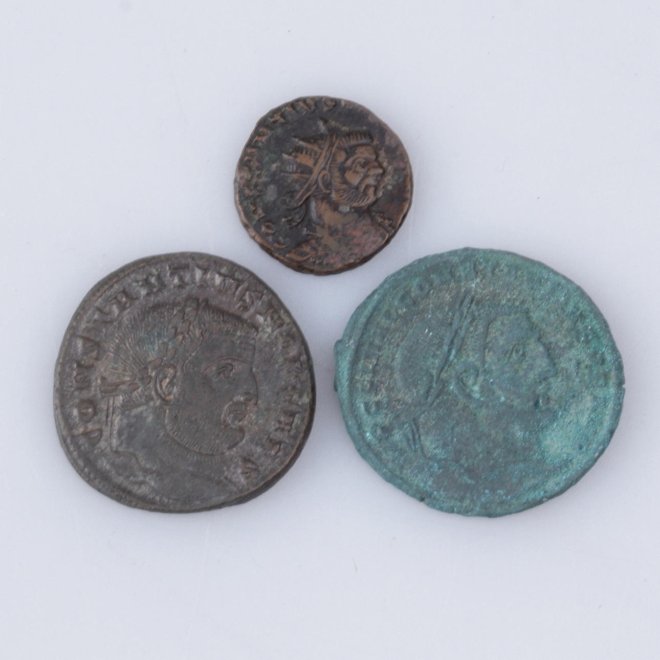 MYNT, 3 st. brons, follis, Constantius I Chlorus 305-306 e.kr, underkejsare Caesar 293-305.