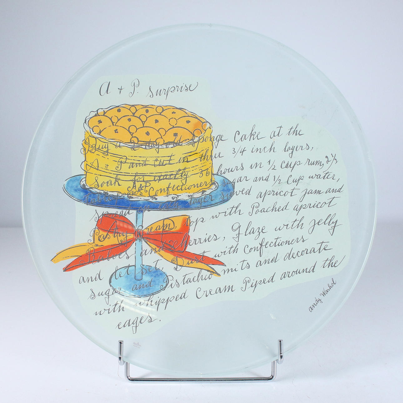 ROSENTHAL. Andy Warhol. 'A+P Surprise', lasilevy.