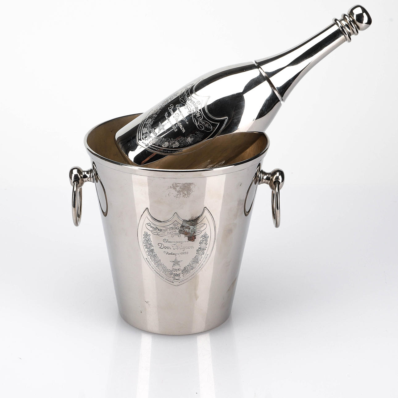 SHAKER und CHAMPAGNERKÜHLER Vintage Dom Perignon.