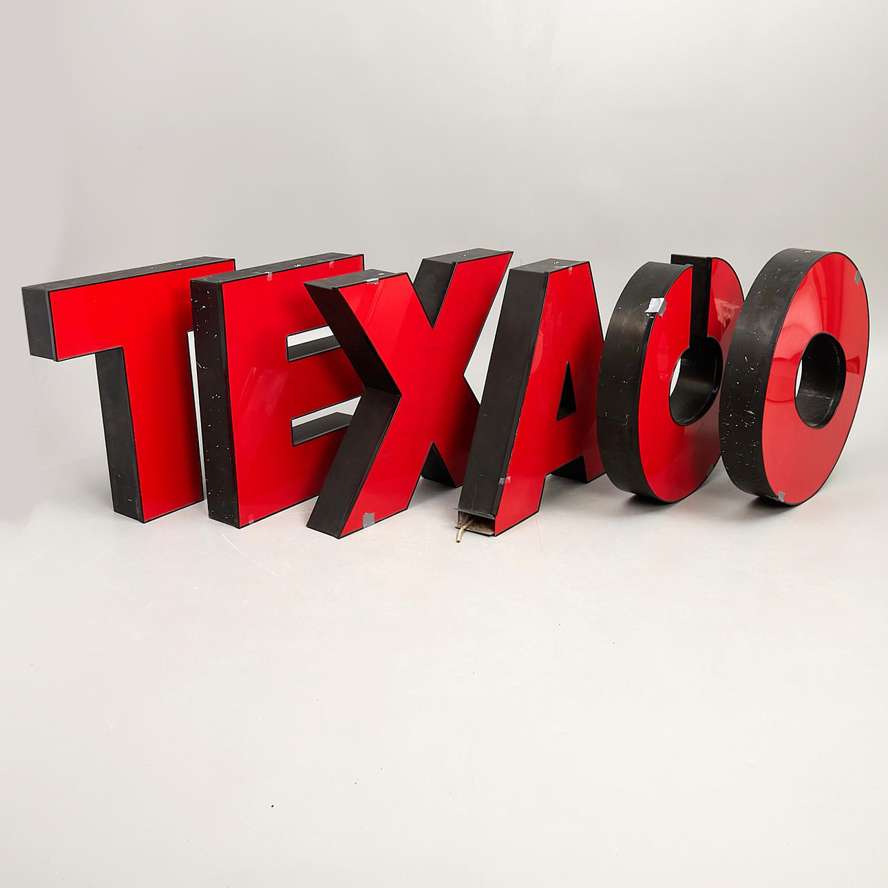 TEXACO, Sign, 1960s, plastic.