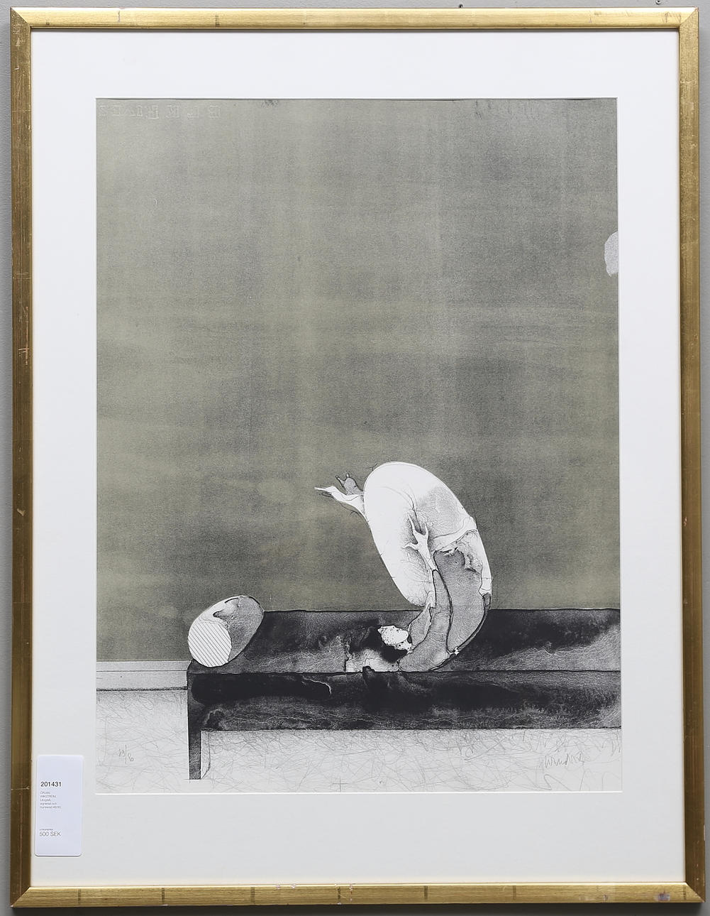 ÖRJAN WIKSTRÖM. Litografi, signerad och numrerad 49/80.