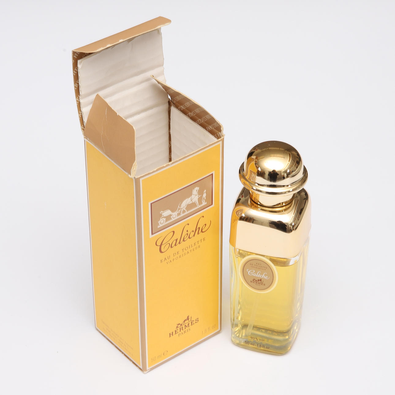 HERMÉS. eau de toilette, "Caléche", 50ml, Paris.